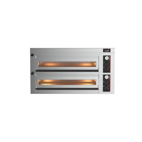 Horno de pizzas Salex eléctrico 6+6